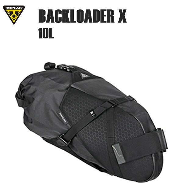 TOPEAK トピーク BAG45500  うしろ側車載専用車 X 10L BLK BACKLOADER X サドル御徒面子 かばん 銀輪 読み込む自動二輪車