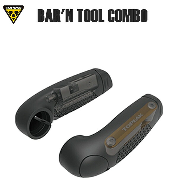 TOPEAK トピーク TOL49400 バーン ツール コンボ BAR\'N TOOL COMBO 自転車用携帯工具 バーエンド|サイクルロード