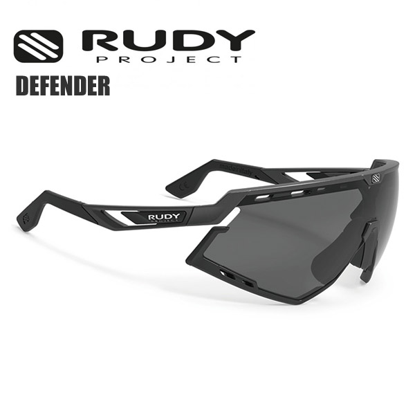 RUDY PROJECT ルディプロジェクト 黒眼鏡 アイウェア DEFENDER ディフェンダー レギュラー真似形 運動競技黒眼鏡 駈けっくら 読み込む自動二輪車 銀輪 サイクリング