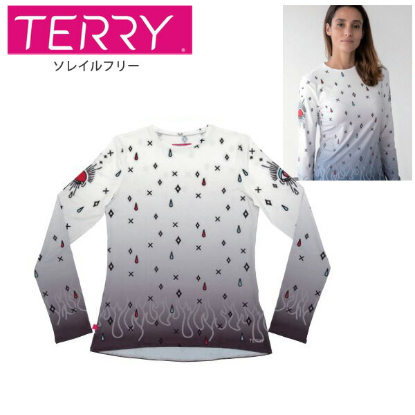 Terry テリー サイクルジャージ レディース 長袖 ロングスリーブ ソレイルフリー#630645 トレイズマン サイクルウェア 自転車 ロードバイク｜サイクルロード