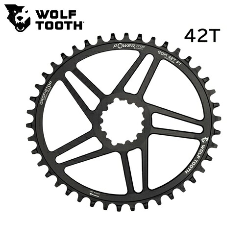 WOLF TOOTH　ウルフトゥース Elliptical Direct Mount Chainring for SRAM 42T compatible with SRAM Flattop 自転車 チェーンリング 11,472円