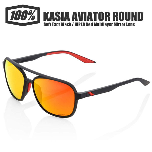 【送料無料】 ワンハンドレッドパーセント 100% 100パーセント サングラス KASIA AVIATOR ROUND 正規品 スポーツサングラス 野球 アイウェア ロードバイク 自転車 モトクロス サイクリング|サイクルロード