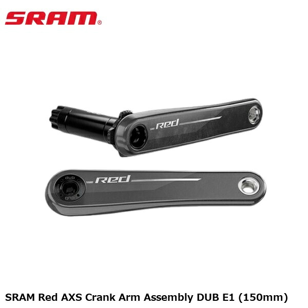 SRAM ゲットー SRAM Red AXS Crank Arm Assembly DUB E1 (150粍) 銀輪 スターター手