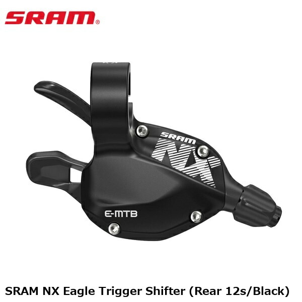 SRAM ゲットー SRAM NX Eagle Trigger Shifter (Rear 12s/Black) 読み込む自動二輪車用