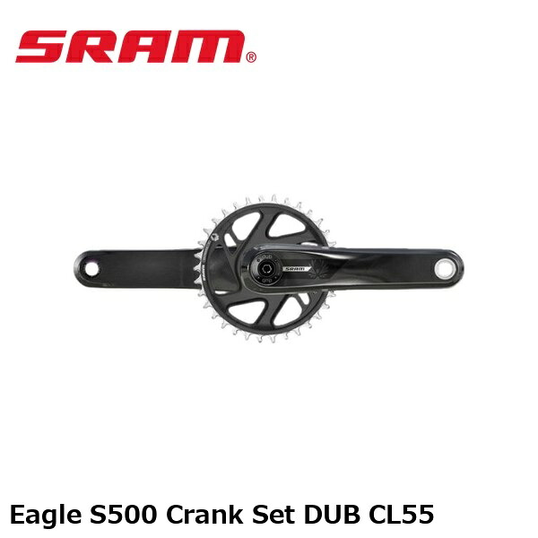 SRAM ゲットー Eagle S500 Crank Set DUB CL55 銀輪 スターター書き割り