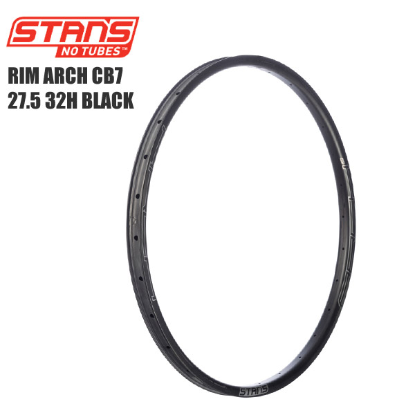 Stans NoTubes スタンズノーチューブ リムアーチ RIM ARCH CB7 27.5 32H BLACK サイクルパーツ 自転車｜サイクルロード