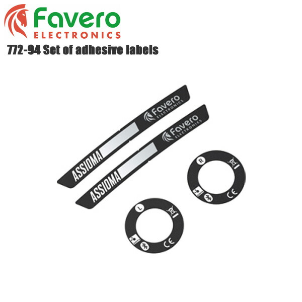 FAVERO ファベロ 772-94 Set of adhesive labels 自転車 ペダルパーツ