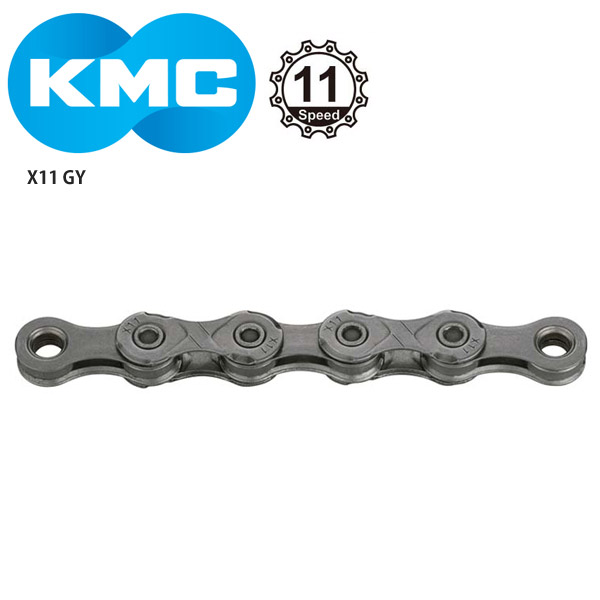 楽天市場】KMC チェーン X11 AURORA BLUE 118リンク 11速対応 自転車