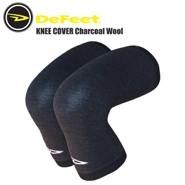DeFeet ディフィート レッグカバー ニーカバー レッグウォーマー Kneecover Charcoal Wool サイクルウェア