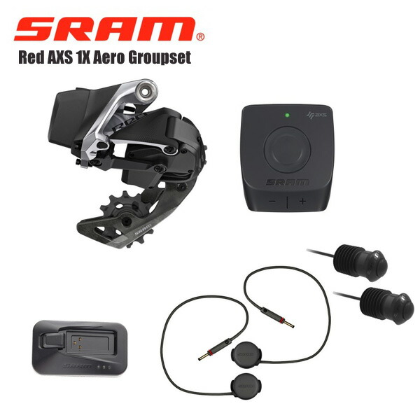 正規逆輸入品】 SRAM スラム RED ETAP AXS GROUPSET Aero 1X レッド イータップ アクセス グループ