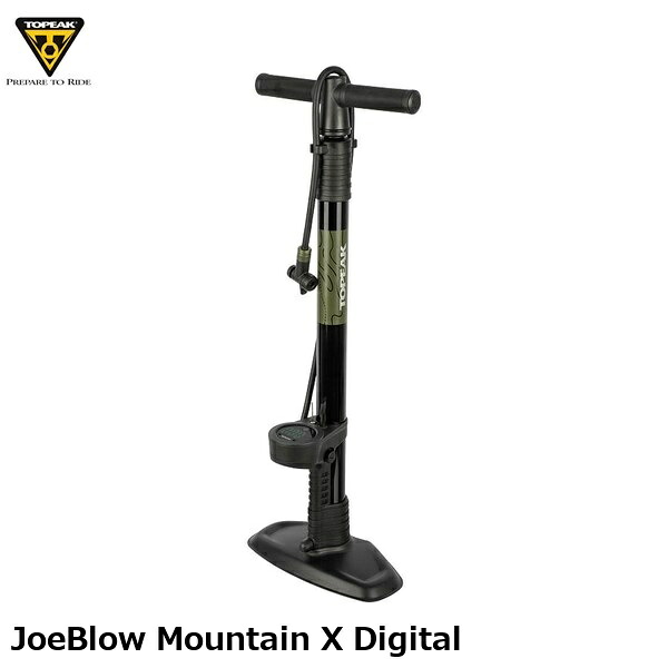 TOPEAK トピーク JoeBlow Mountain X Digital ジョーブロー マウンテン X デジタル 自転車用フロアポンプ PPF10100 10,725円
