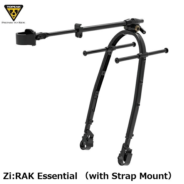 TOPEAK トピーク Zi:RAK Essential （with Strap Mount） ジー ラック エッセンシャル ( ストラップ マウント付 ) 自転車 荷台 キャリア CAR19100