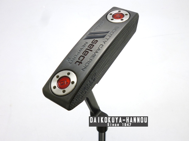 スコッティキャメロン SCOTTY CAMERON SELECT NEWPORT2 ブラック Yahoo