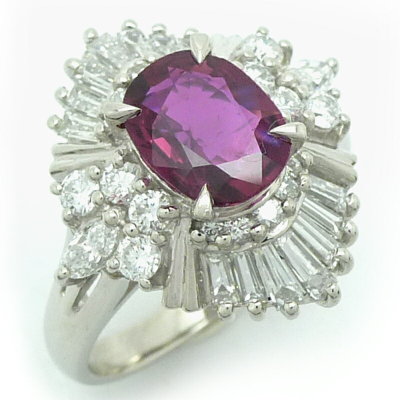 指輪 リング 即納 最大半額 中古 送料無料 店頭受取対応商品 Dh 大黒屋質店出品 11号 Pt900プラチナ リング 指輪 レディース ダイヤ0 90ct ルビー1 09ct ノンブランド 9 59まで 銀座店 6 2 最大3万円offクーポン配布中 Beachsidecliniccr Com