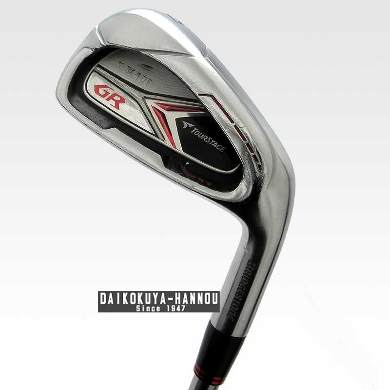 【レフティ】ツアーステージ X-BLADE GR メンズアイアンセット 6本 S X-BLADE GR アイアン 2014年モデル(6本セット) TourAD B14-03i