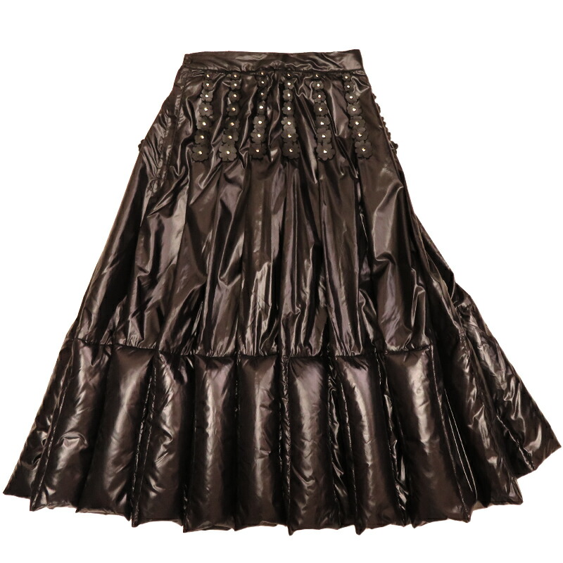 MONCLER GONNA グレーブルー　キルティングスカート　38 M 楽天市場】【モンクレール】Moncler GONNA キルティング ダウン