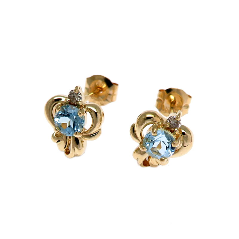 楽天市場】ジュエリーマキ Pt850 K18 YG ダイヤモンド 0.04ct ハート