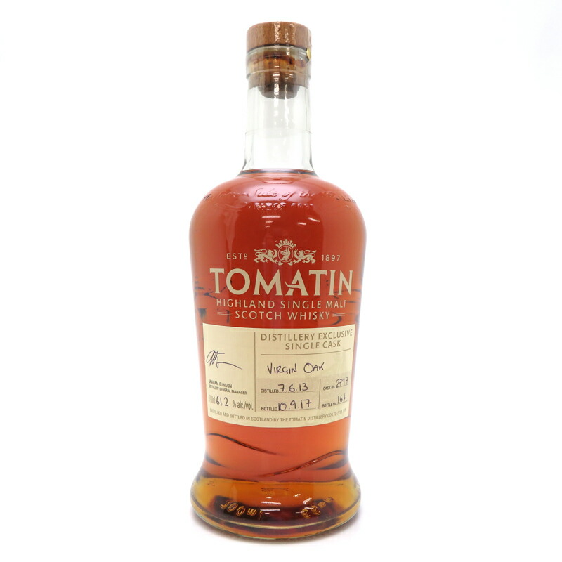 【プライスダウン】［飯能本店］ トマーティン TOMATIN ウイスキー シングルモルト ヴァー 700ml SH1369【新品・未開封】｜大黒屋質店