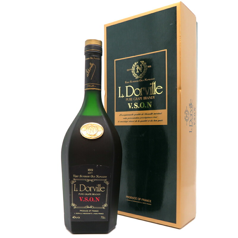 【楽天市場】[飯能本店] ル・ドーヴィル L.Dorville ブランデー ナポレオン V.S.O.N コニャック 700ml SH1412