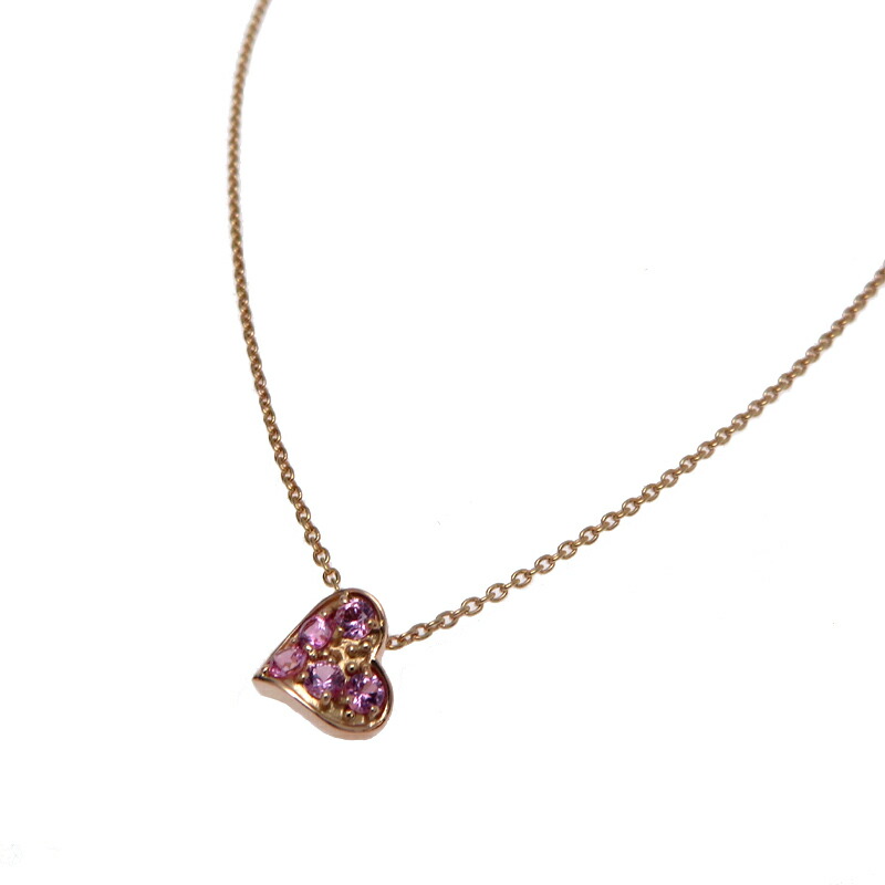 STAR JEWELRY ◇ ハート型ピンクネックレス ハート | ネックレス | スタージュエリー公式オンラインストア