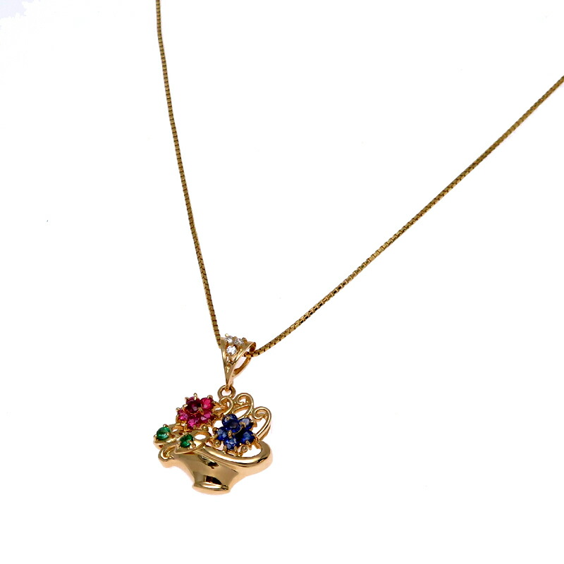 【銀座店】 ノンブランド マルチ ネックレス レディース ネックレス K18イエローゴールド DH86529【大黒屋質店出品】 【中古】【送料無料】【店頭受取対応商品】