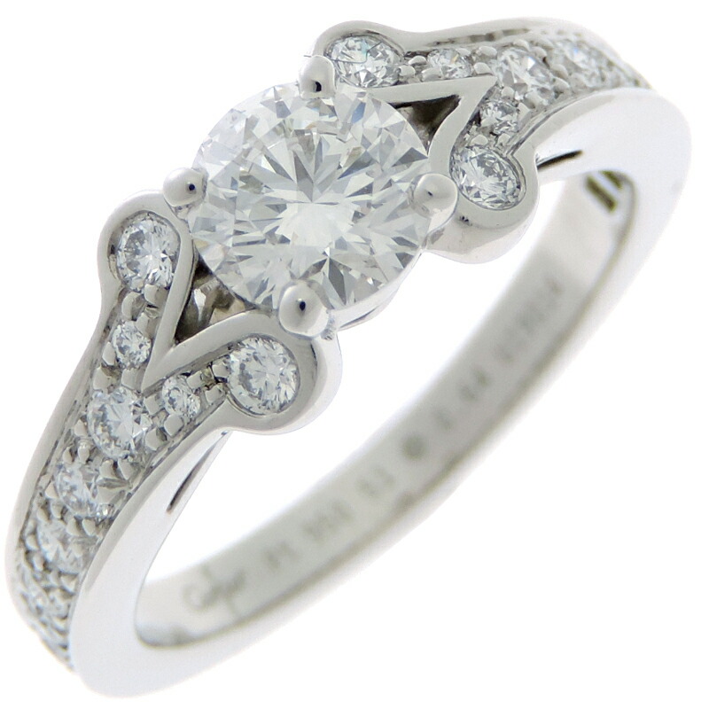 【飯能本店】 カルティエ バレリーナ ソリテール 0.64ct ダイヤモンド #51 レディース リング・指輪 N4196900 Pt950プラチナ 11号 DH86835【大黒屋質店出品】 【中古】【送料無料】【店頭受取対応商品】