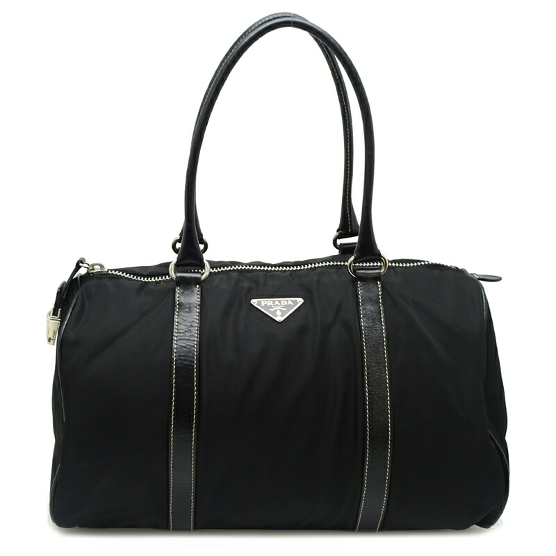 楽天市場】【中古】【バッグ】PRADA プラダ キャンバス