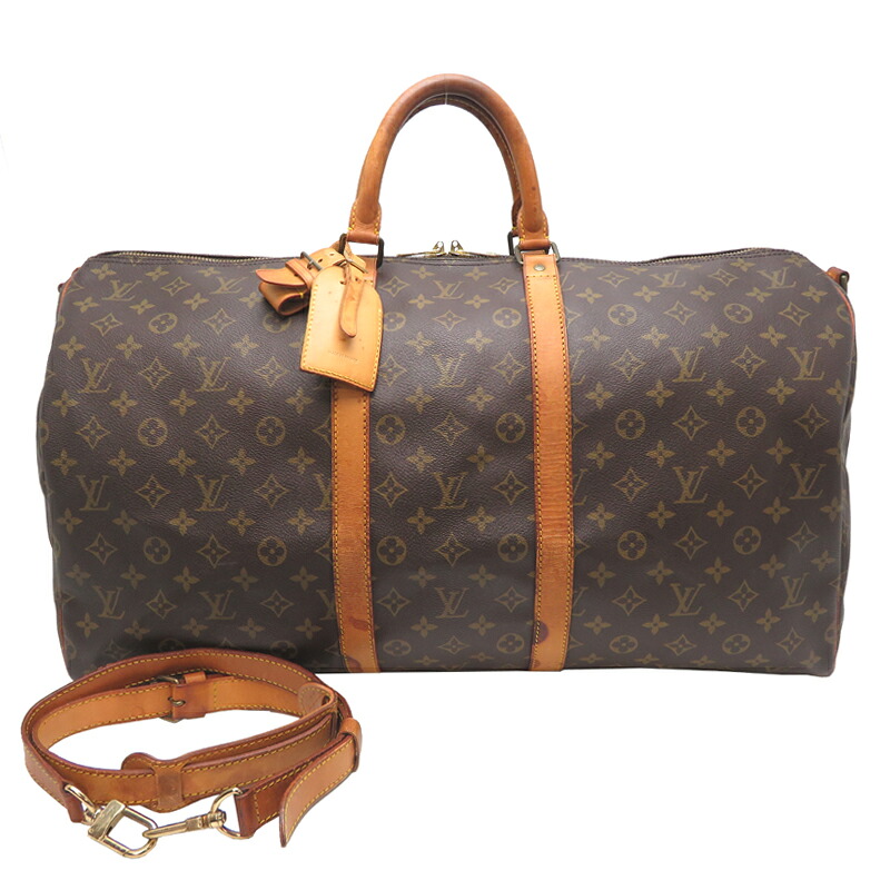 【鑑定済み】 ルイヴィトン　モノグラム　キーポル60 ボストンバッグ 楽天市場】【飯能本店】 ルイ・ヴィトン キーポル60 バンド
