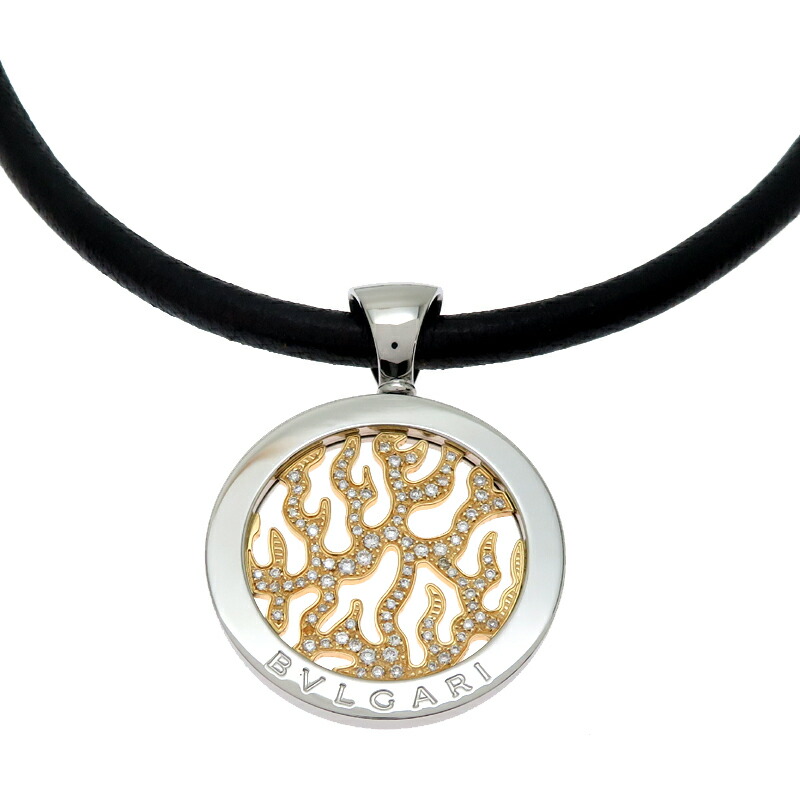 訳あり ブルガリ　トンドサン　ネックレス　チョーカー　k18 美品 BVLGARI ［銀座店］BVLGARI ブルガリ トンドサン ダイヤモンド
