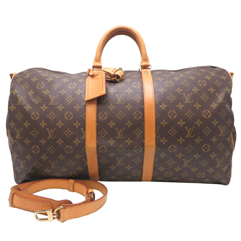 Louis Vuitton ルイヴィトン　ボストンバッグ キーポル50 キーポル・バンドリエール 50 モノグラム｜ルイ・ヴィトン 公式