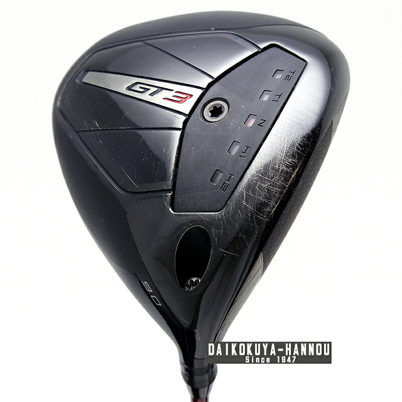タイトリスト ドライバー【カバー無】9度　PROJECT X DENALI RED 50 (硬さ：5.0) ディナリ レッド　2024年モデル メンズ ドライバー GT3　9.0° GH15792【大黒屋質店出品】 【中古】【送料無料】