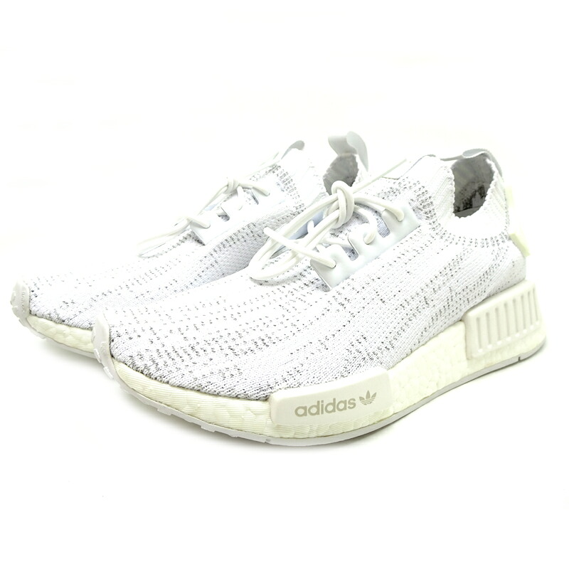 【飯能本店】 アディダス NMD-R1 PK 約25.5cm メンズ スニーカー FX6768 ラバー ホワイト DH88866【大黒屋質店出品】 【中古】【送料無料】【店頭受取対応商品】|大黒屋質店