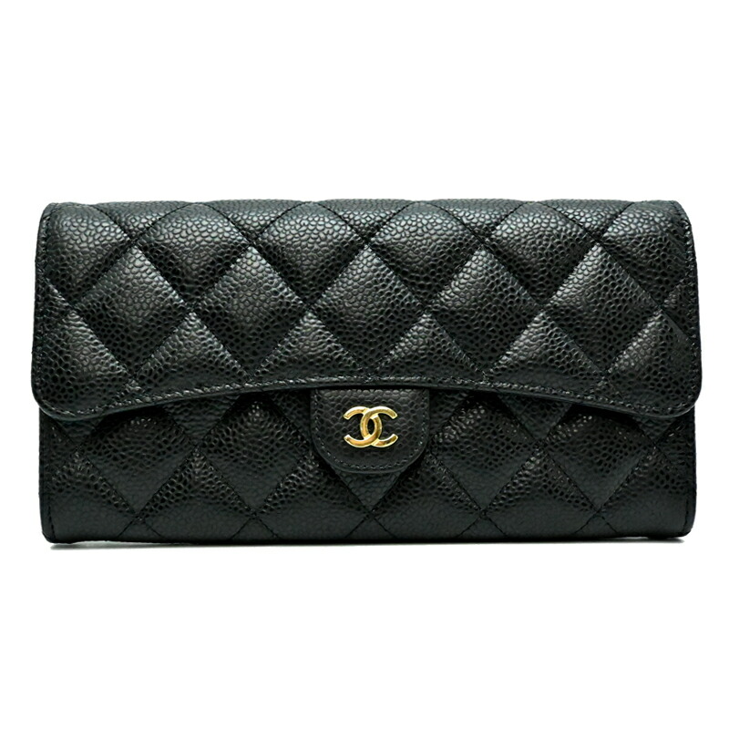 CHANEL ブラック 長財布 ギャランティーカード付き 楽天市場】長財布 フラップ かぶせ 大容量 うさぎ柄 型押し
