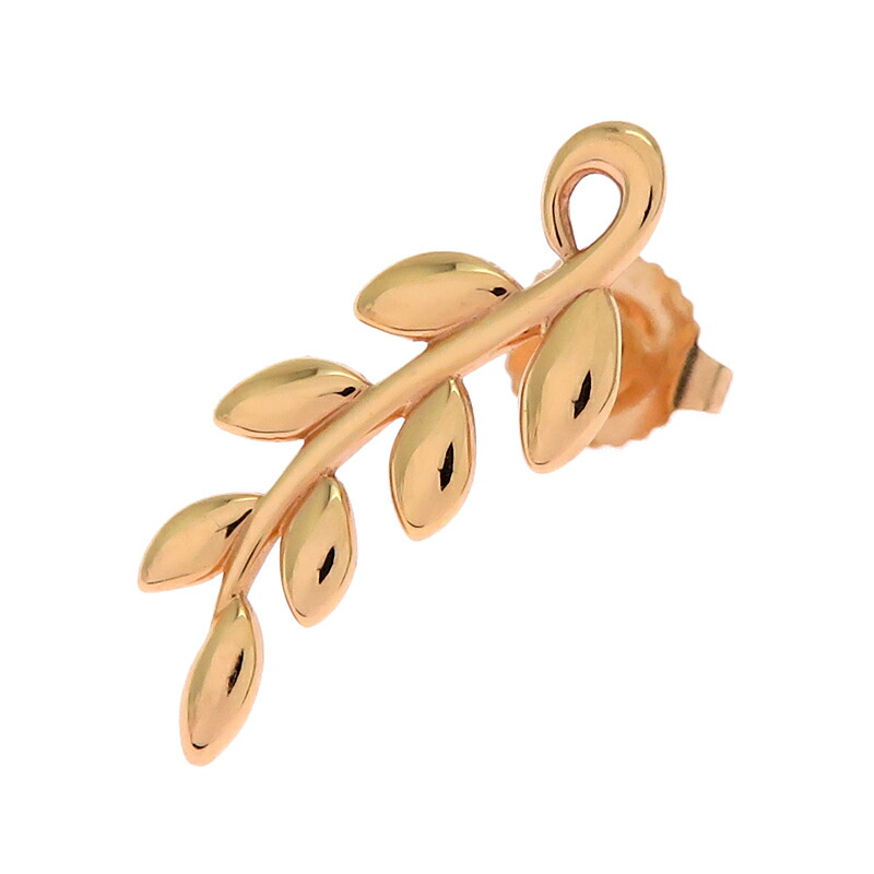 楽天市場】ティファニー ピアス レディース オリーブリーフ クライマー