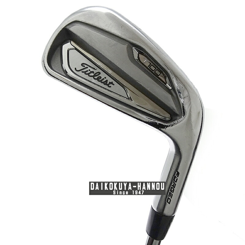 タイトリスト アイアン　N.S.PRO MODUS3 TOUR105 (S) NSモーダス　2019年モデル メンズ アイアン T100　7本セット(#5～Pw,50°) GH15959【大黒屋質店出品】 【中古】【送料無料】