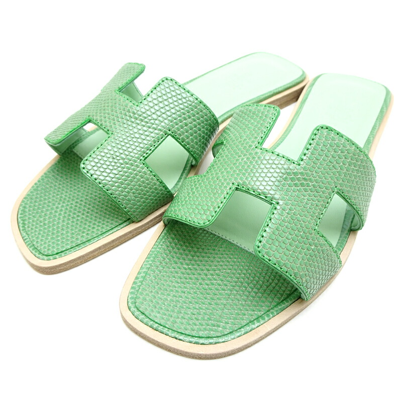 楽天市場】HERMES エルメス サンダル オアジス 181028Z レディース35