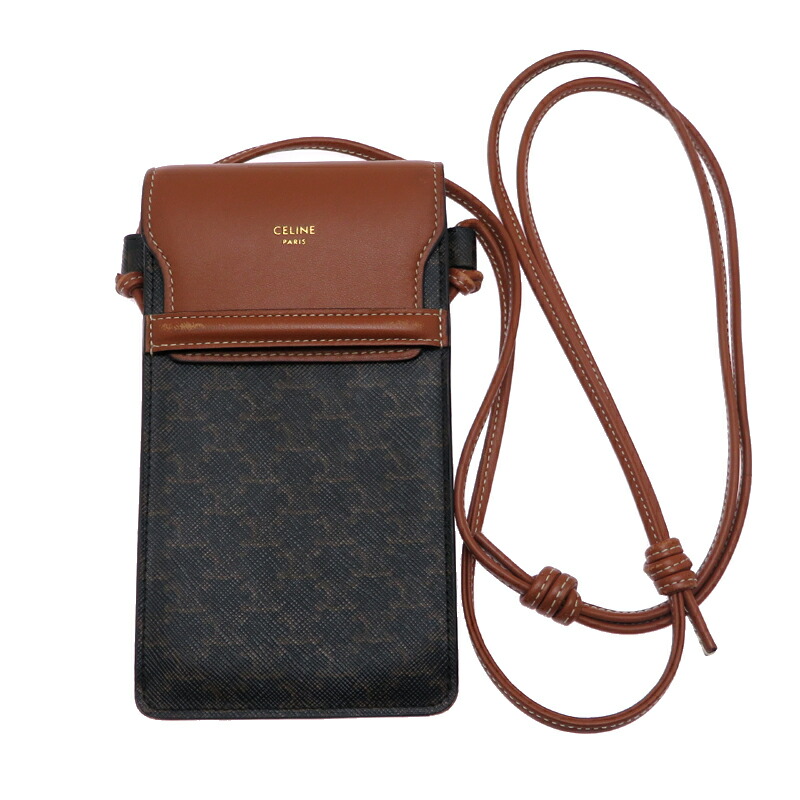 楽天市場】セリーヌ 10J092DQB.04LU トリオンフキャンバスxカーフ