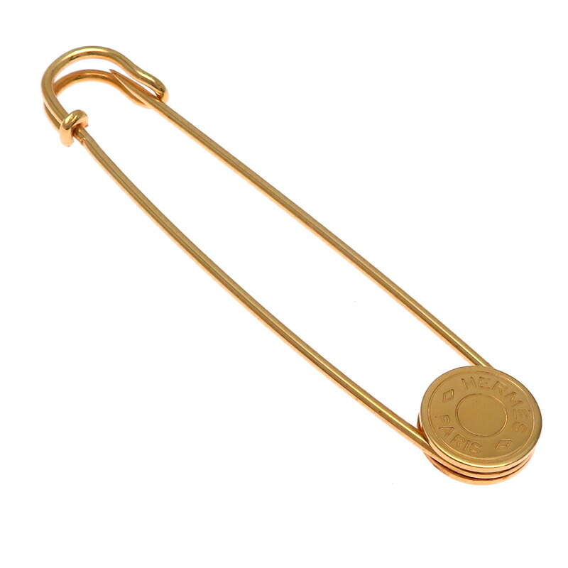 楽天市場】【返品OK】 エルメス セリエ シルバーカラー ラペルピン