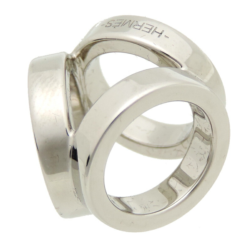 楽天市場】HERMES エルメス スカーフリング パピヨン ツイリーリング