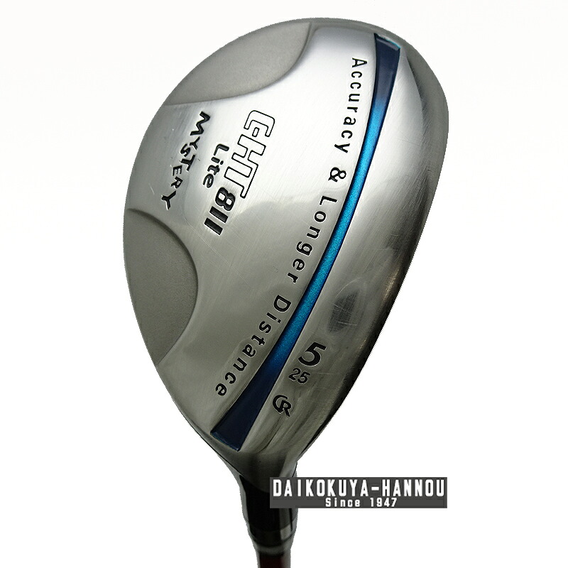 ミステリー ユーティリティ　5U　5CR　FSP HB-55 7.2 (RR) レディース・メンズ ユーティリティー C-HT811 Lite　U5　25&deg; GH16614【大黒屋質店出品】 【中古】【送料無料】｜大黒屋質店