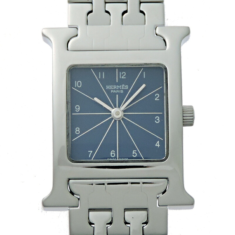 【銀座店】 エルメス Hウォッチ レディース 腕時計 HH1.210 DH91391【大黒屋質店出品】 【中古】【送料無料】【店頭受取対応商品】