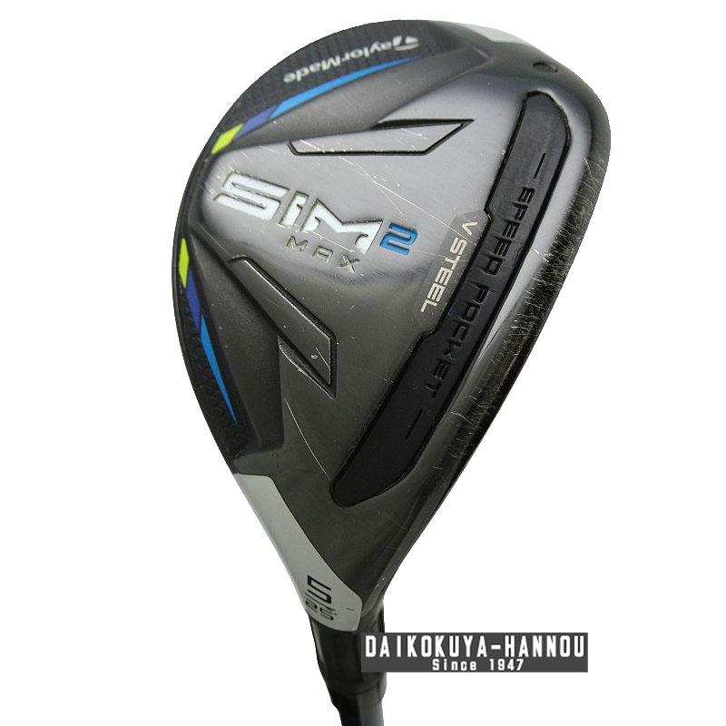 【飯能本店】 テーラーメイド シム2 マックス レスキュー ユーティリティ　5U　TENSEI BLUE TM60 (S) テンセイブルー　2021年モデル メンズ ユーティリティー SiM2 MAX　U5　25° GH16765【大黒屋質店出品】 【中古】【送料無料】