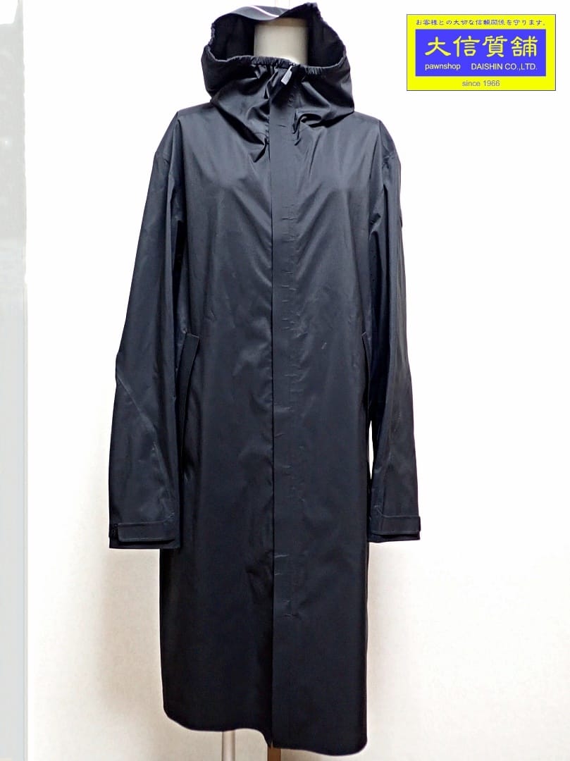 MONCLER モンクレール GAVRAS メンズ ロングコート パーカー ナイロン G10911D7020053A75 サイズ3 ブラック 中古A【中古】【大信質舗】【質屋出店】管理番号:A-8152|大信質舗店