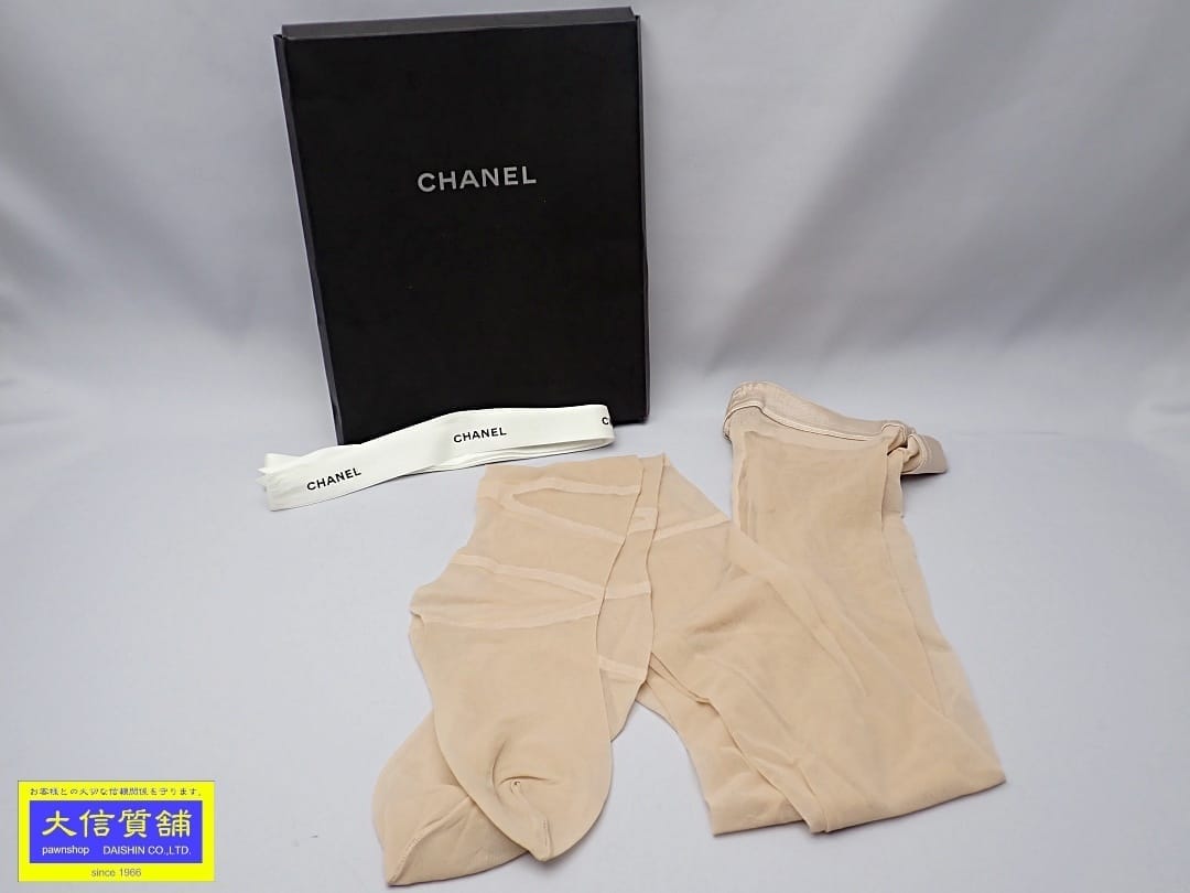 シャネル 【CHANEL】ブロックチェック ココマーク ストッキング タイツ 渋谷並木橋店】CHANEL シャネル レディース ストッキング タイツ