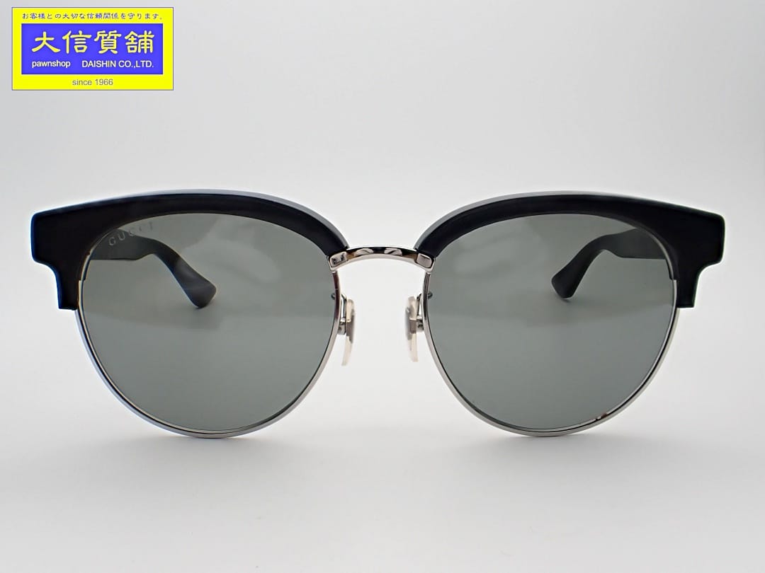 グッチ サングラス GG ホースビット バンブー シルバー ブラック 黒 楽天市場】グッチ サングラス GUCCI GG3637S 75Q/VK 57サイズ