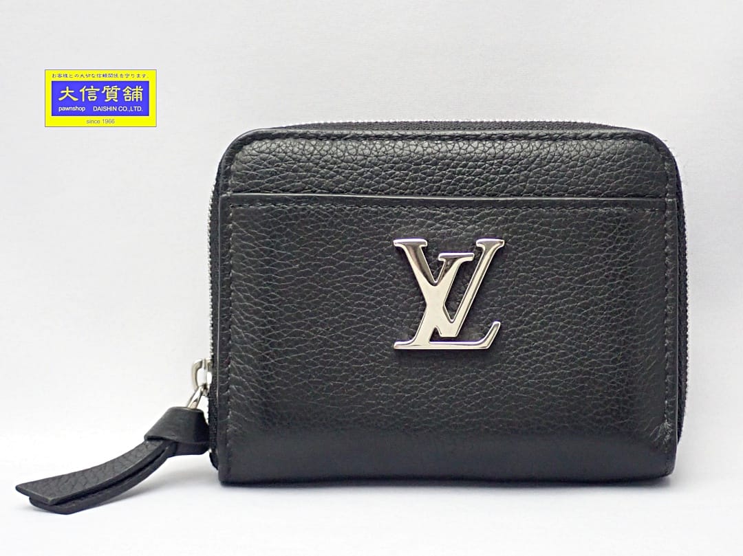 ルイヴィトン　美品　ロックミー　ジッピーパース LOUIS VUITTON LOUIS VUITTON ルイヴィトン ロックミー ジッピーコインパース M80100