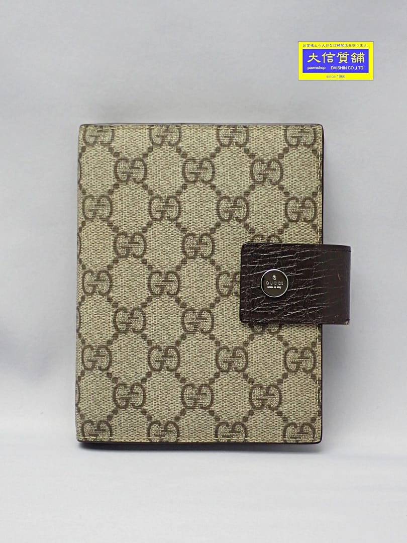 美品✨グッチ　マイクロシマ　GG　手帳カバー6穴　ピンク　パテントレザー 楽天市場】【中古】GUCCI グッチ マイクログッチシマ アジェンダ