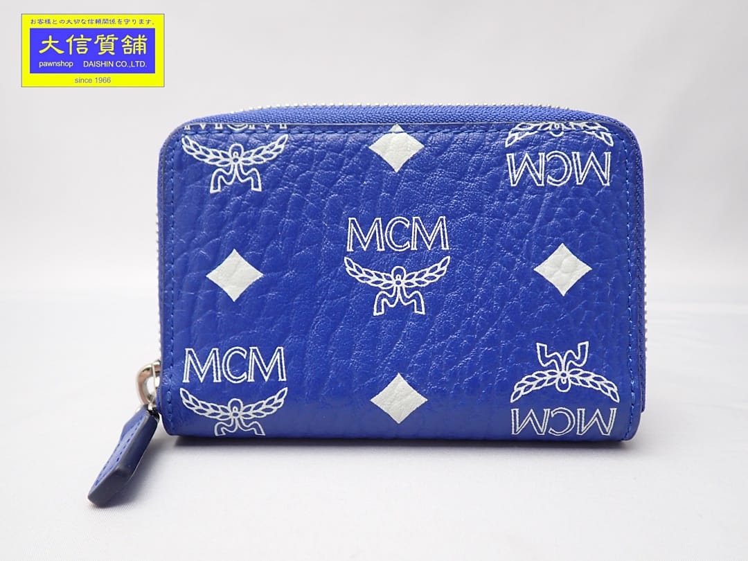 楽天市場】MCM（エムシーエム）ラウンドファスナー 小銭入れ コイン