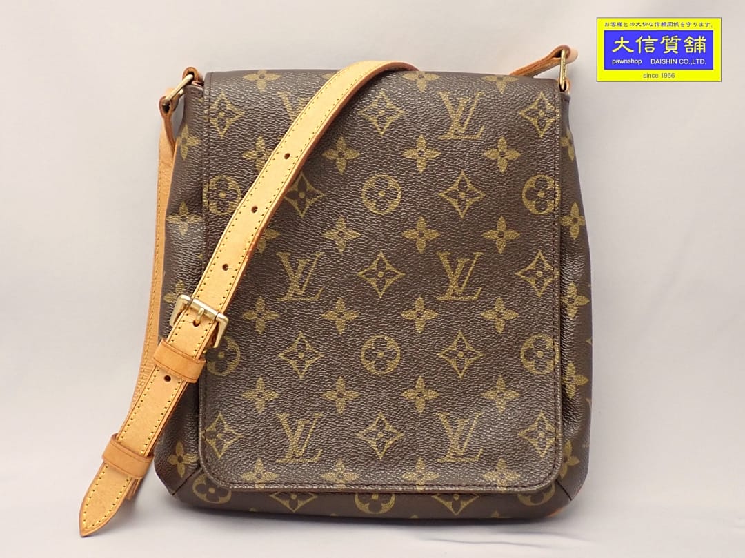 LOUIS VUITTON ルイ・ヴィトン モノグラム ショルダーバッグ ミュゼット サルサ M51258 AS1012 中古B【中古】【大信質舗】【一六銀行下位区分】保護すること電話番号：A-9262