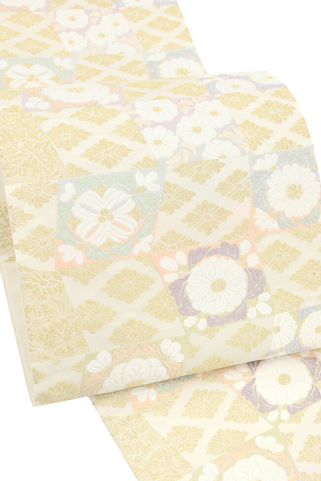 楽天市場】着物だいやす 126□袋帯□西陣織有栖川 螺鈿金華山織